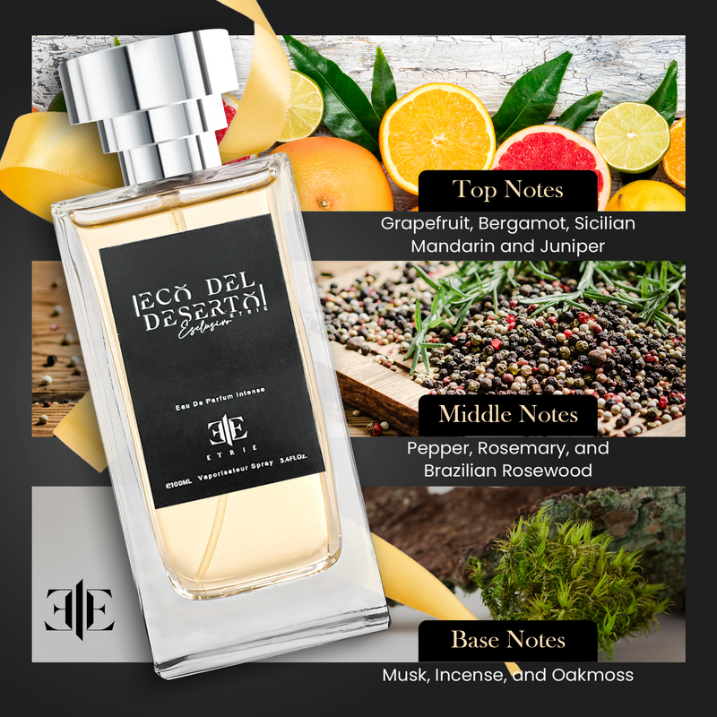Eco del Deserto eau de parfum - Vibrant energy and refined elegance