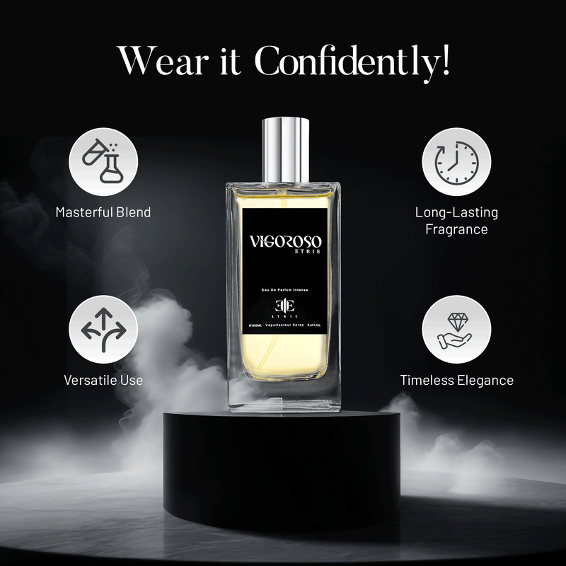 ETRIE Vigoroso eau de parfum - Freshness and depth