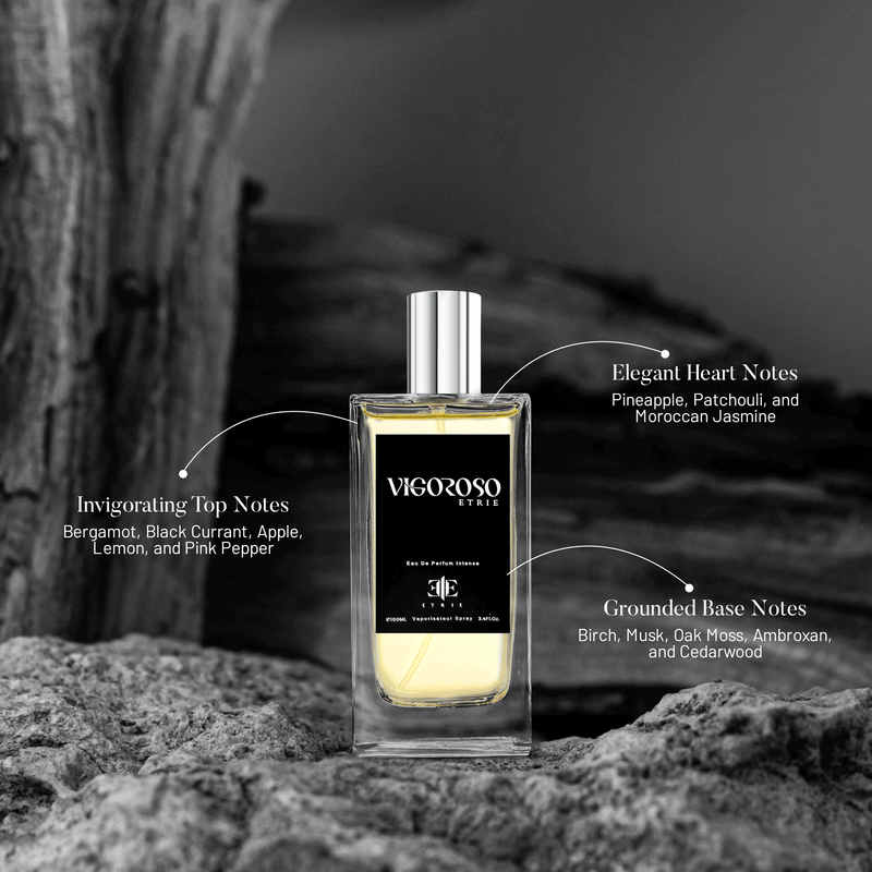 ETRIE Vigoroso eau de parfum - Freshness and depth