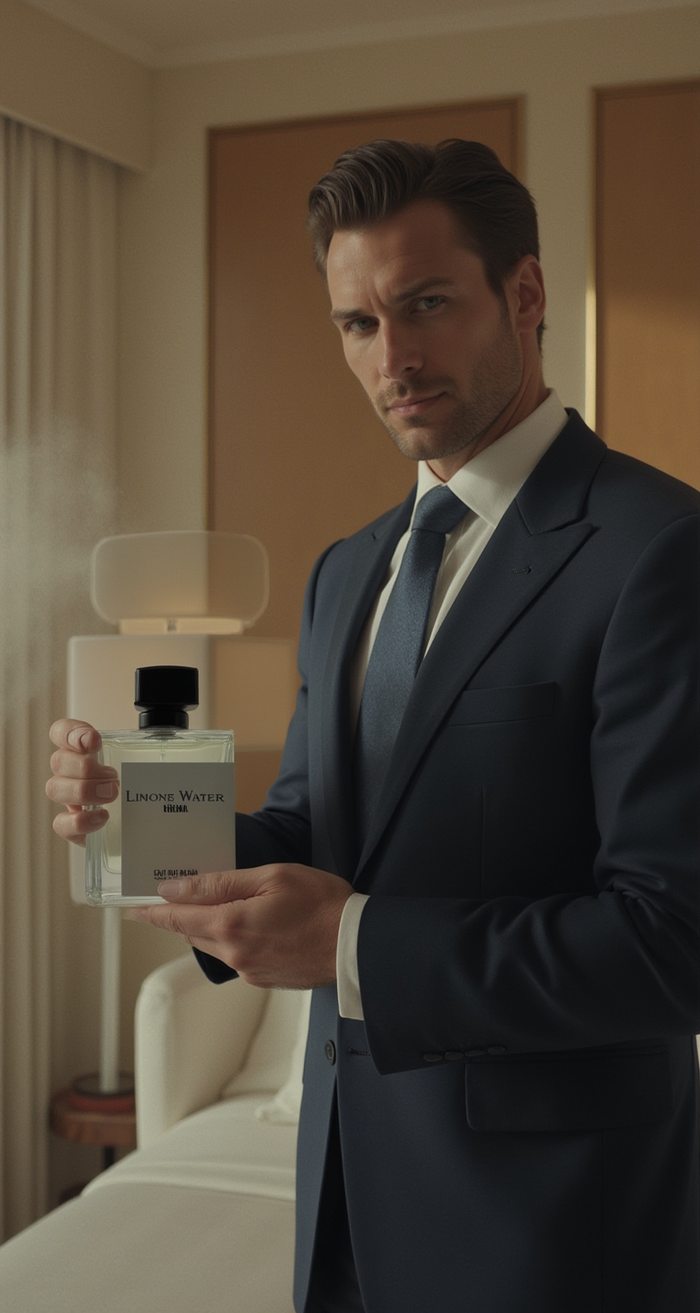 ETRIE Premium Collection: Limone Water Eau de Parfum – Fresh Citrus & Aquatic Essence for Men